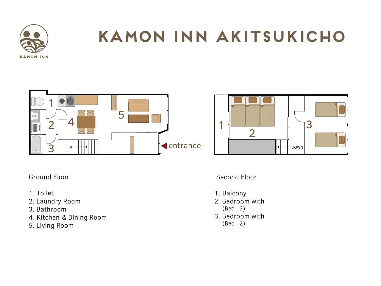 Kamon Inn Akitsuki 교토 0*,